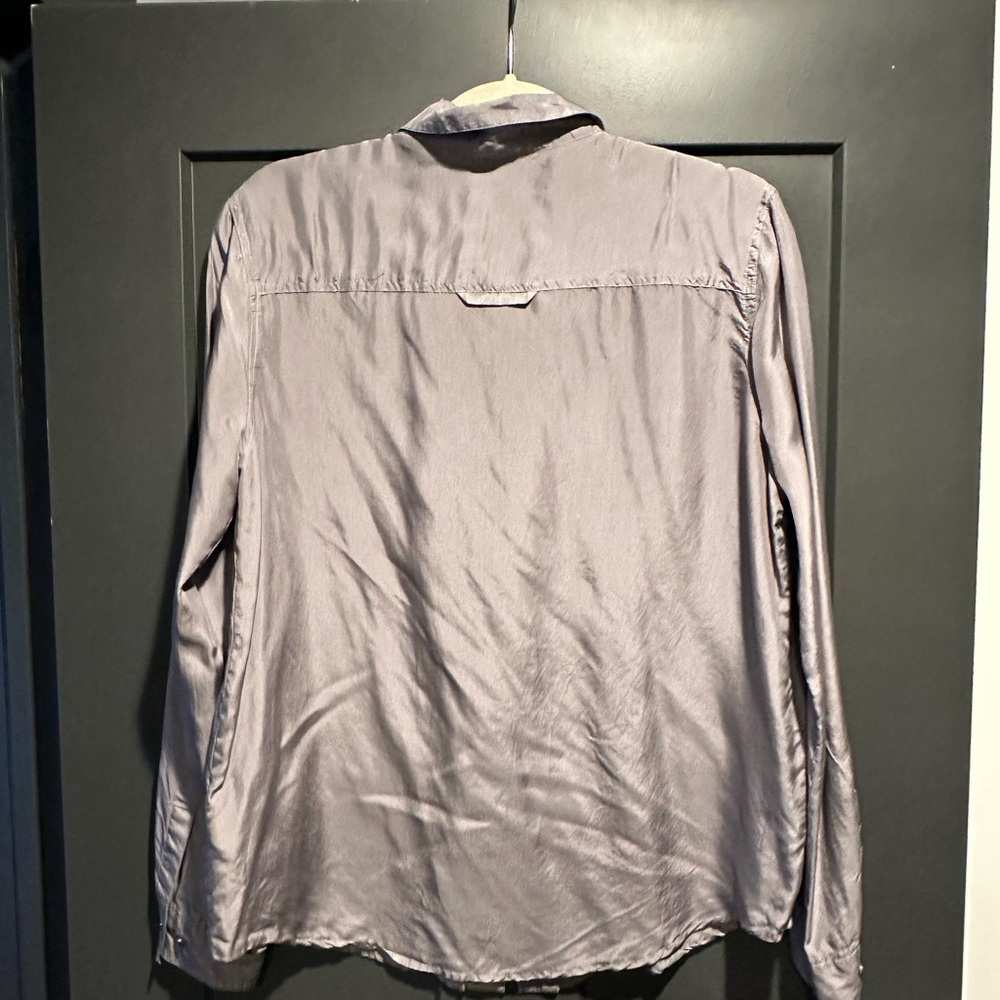 Bb Dakota Silk Button Down Top - image 2